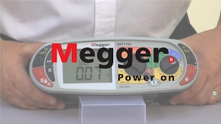 How to use Megger MFT1700 Series [upl. by Garrick]