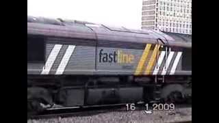 CREWE DB SCHENKER CLASS 60S INTO STORE AT THE DIESEL DEPOT [upl. by Akimyt]