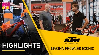 EUROBIKE Highlights 2022  KTM MACINA PROWLER EXONIC [upl. by Ahseer]