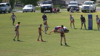 Under 16 Riverina Bulls v Monaro Trial Game Andrew Johns Cup [upl. by Garlan]