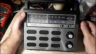 Viking AM FM Radio Model PR2052 Restoration Part 2 [upl. by Mosora]