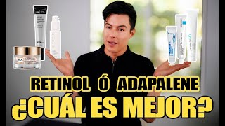 Adapale Vs Retinol ¿Cúal Es Mejor Para Las Arrugas Acné y Manchas [upl. by Affra]