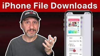 How To Download Files On Your iPhone And Unzip Them If Needed [upl. by Aihtenak718]