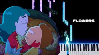 Flowers  Piano Cover  Rick and Morty Season 5 Episode 3 [upl. by Sidonnie]