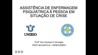 Emergência Psiquiátrica [upl. by Allyn]