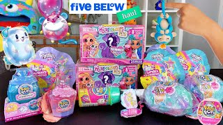 Huge Five Below Haul  Fingerlings  Hairdorables  Pikmi Pop Surprise Blind Bags New Toy Unboxing [upl. by Nilpik148]