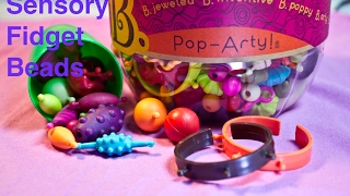 B Pop Arty Beads as a Fidget [upl. by Nanny]