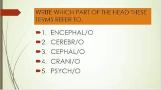 Medical Terminology Lesson 15 Quiz Pt 2 [upl. by Ahsela]