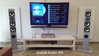 Quadral Ascent 850 vs KEF Q700 [upl. by Harry793]