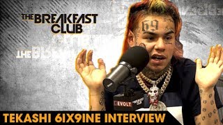 Tekashi 6ix9ine On Why He Loves Being Hated Rolling With Crips And Bloods amp Why Hes The Hottest [upl. by Lexa]