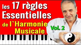 Les 17 règles essentielles de lharmonie musicale 2e partie TUTO MUSIQUE GRATUIT [upl. by Sotos]