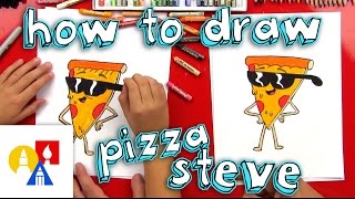 How To Draw Pizza Steve [upl. by Geehan]