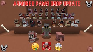 Minecraft 1205 Armored Paws Drop Update New Mob Items etc [upl. by Norahs]