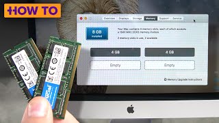 Upgrade your iMacs RAM in less than 5 minutes [upl. by Ahsinahs]