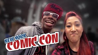 WE TAKE OVER NEW YORK COMIC CON Bonus [upl. by Hamil]