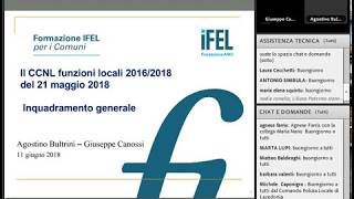 11062018  CCNL Funzioni Locali 20162018 novità e primi adempimenti [upl. by Elwin]