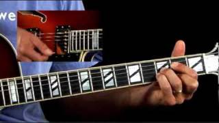 Jazz Guitar Lessons  Inversion Excursion  C Dominant 11 and 11 Chord 2 [upl. by Aurora]