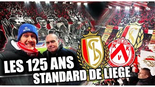 LES 125 ANS DU STANDARD DE LIEGE 🔥et cest tout RSCL vs COURTRAI  Vlog 59 [upl. by Navarro638]