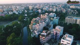 Drone view of Chittagong city Part 1Saithoo [upl. by Glovsky]