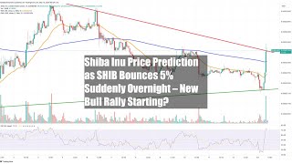 Shiba Inu Price Prediction as SHIB Bounces 5 Suddenly Overnight – New [upl. by Ellersick681]