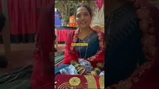 Marathi Wedding videos  Marathi ukhane for female [upl. by Drofdeb]