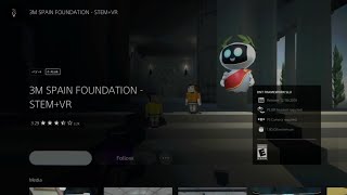 How to Download 3M SPAIN FOUNDATION  STEMVR FREE on PS5  PlayStation [upl. by Bennet696]