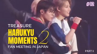 HARUKYU 🦋🐨 PART 2  TREASURE FAN MEETING IN JAPAN treasure haruto junkyu [upl. by Hsirehc907]