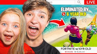 6 Year Old Kid JOINS FAZE After INSANE Fortnite WIN Youngest Ever [upl. by Stoneham]