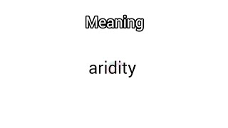 aridity meaning in English amp Telugu  Googul Dictionary dictionary meanings telugu english [upl. by Luana43]