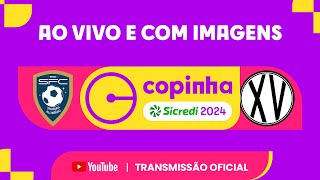 JOGO COMPLETO SHARJAH BRASIL X XV PIRACICABA  PRIMEIRA FASE  COPINHA SICREDI 2024 [upl. by Ahsek]