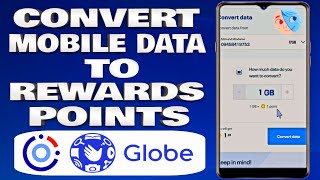 How To Convert Globe Unused Mobile Data To Globe Rewards Points Updated 2023  Tagalog Tutorial [upl. by Anoirtac794]