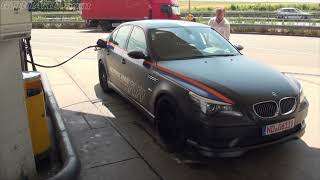 😱🔥50 min of 800 HP Gpower BMW M5 V10 BiKompressor pushing it on Autobahn 372 kmh 2325 mph [upl. by Derayne]