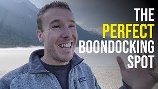 What Makes A BOONDOCKING Spot PERFECT  ALASKA in Our Airstream RV [upl. by Seena902]