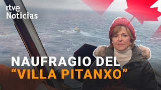 NAUFRAGIO VILLA PITANXO El estado del MAR complica la BÚSQUEDA de los 11 DESAPARECIDOS  RTVE [upl. by Acinemod63]