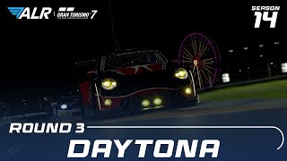 ALR  Aero League Racing  GT7  S14  Tier 3  Round 3  Daytona Road [upl. by Tiertza]