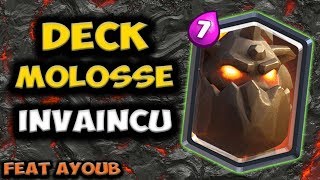 LE MOLOSSE INVAINCU DAYOUB  CLASH ROYALE [upl. by Perceval536]