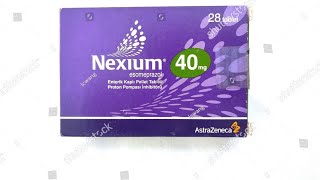 PPI ESOMPROZOLE NEXIUM USESAG E DOSE [upl. by Dimitry45]