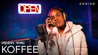 Koffee quotToastquot Live Performance  Open Mic [upl. by Sulienroc796]