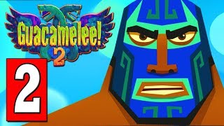 Guacamelee 2 Gameplay Walkthrough Part 2  Get to the Temple de OBsidiana Through the Badlands [upl. by Lindeberg153]