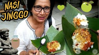 Nasi Jinggo Bali Murah Meriah  Kuliner Denpasar  Street food Bali [upl. by Aramal]