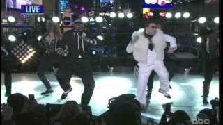 PSY Gangnam Style New Years Eve 2012 MC Hammer [upl. by Susejedairam]