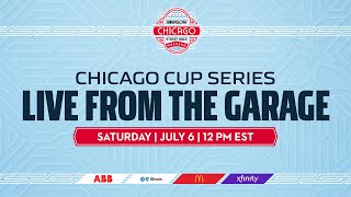 Live from NASCAR Cup Series Chicago Garage  NASCAR [upl. by Ibbison]