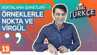 Noktalama İşaretleri  1 Nokta ve Virgülün Kullanıldığı Yerler  8 Sınıf Türkçe Konu Anlatımı 13 [upl. by Amles]