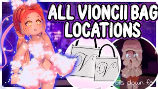 EASY Guide To ALL BAG LOCATIONS Vionciis Quest 🏰 Royale High New Years Update [upl. by Neelhtac]