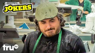 Best Grocery Store Challenges  Part 2 Mashup  Impractical Jokers  truTV [upl. by Neslund]