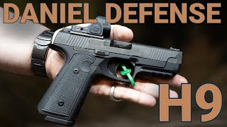 New Daniel Defense H9 9mm Pistol at SHOT Show 2024 [upl. by Eerdna]