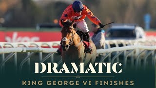 4 DRAMATIC KING GEORGE CHASES INCLUDING CUE CARD AND [upl. by Drarrej]