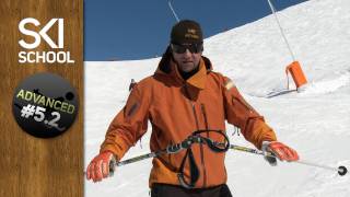 How to Ski Shorter Turns  Advanced Ski Lesson 52 [upl. by Aroon]