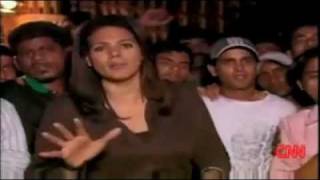 Rape attempt on CNN reporter by Indian crowd [upl. by Lamoree]