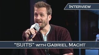 Gabriel Macht about SUITS TV Show w Patrick J Adams amp Meghan Markle  Interview Jan 28th [upl. by Dinnie]